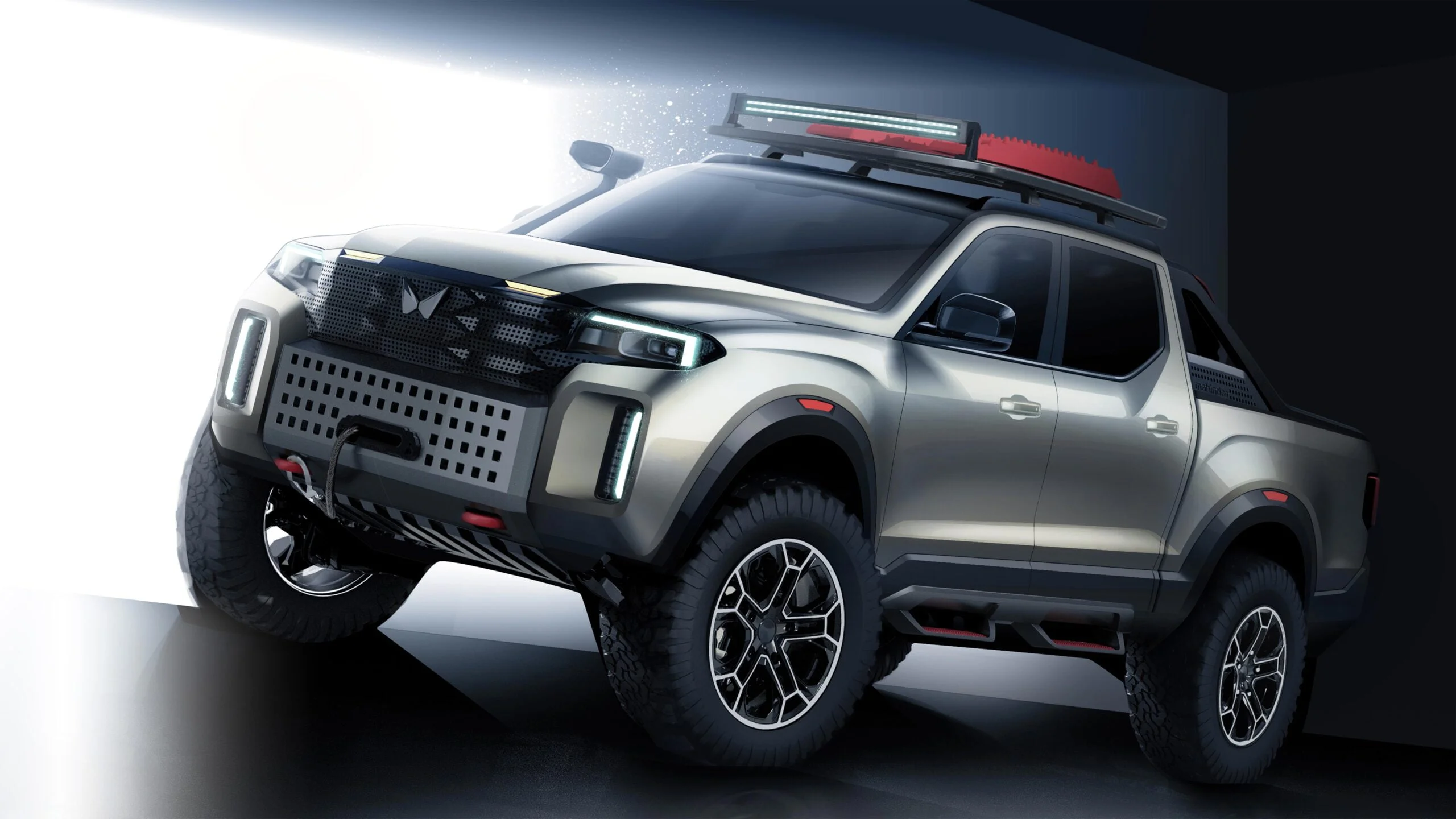 Upcoming Mahindra Global Pickup Truck Mahindra global pickup images